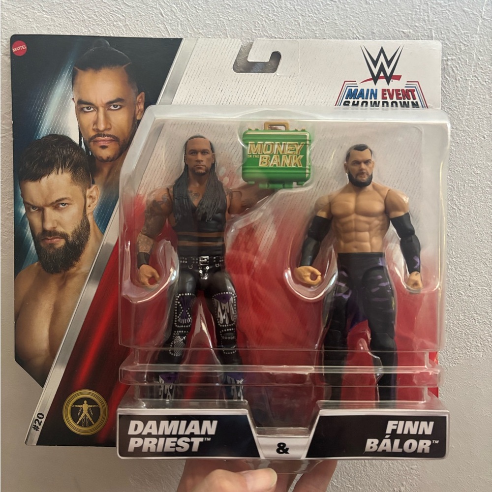 WWE Main Event Showdown Damian Priest vs Finn Balor Figures